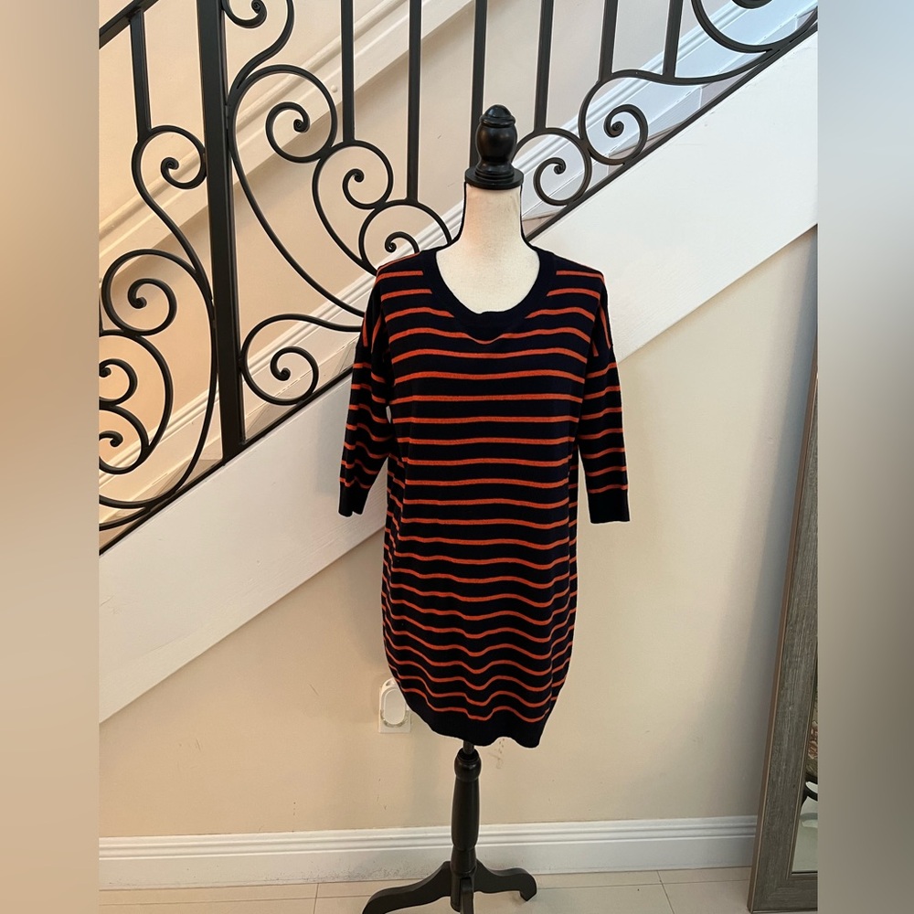 Topshop Wool striped sweater dress Tunic!